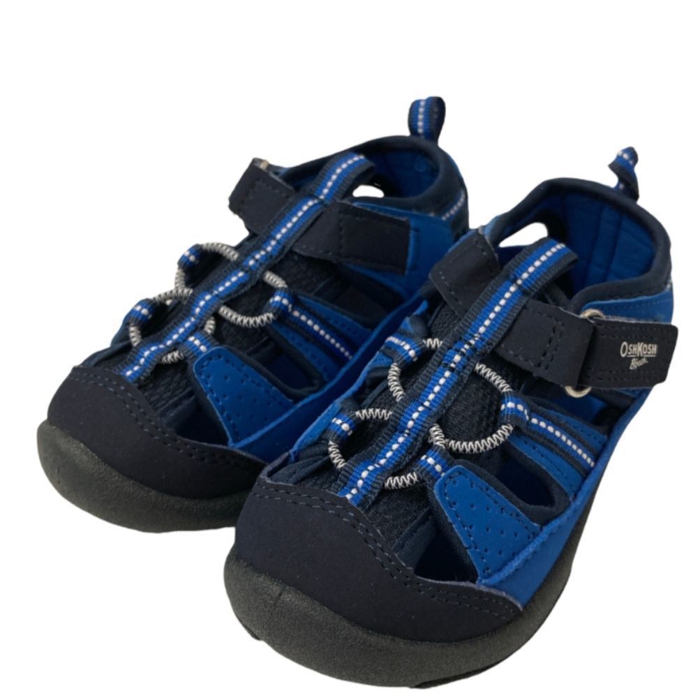 NEW Oshkosh Sneaker Sandals Bump Toe Easy On Velcro